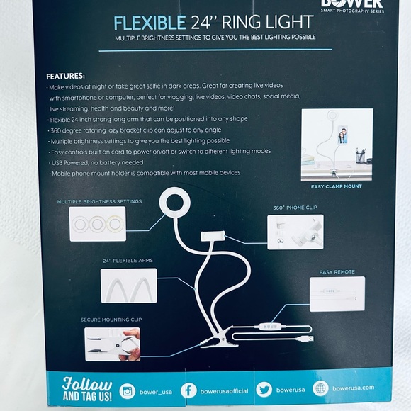 Ring Light and Smartphone Holder - Picture 10 of 15